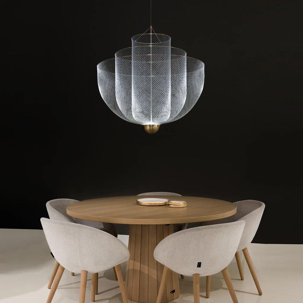 Terielissa lampadario Meshmatics Radiant Wirework