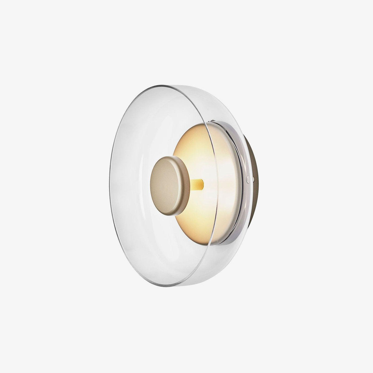 Aether ottone e vetro lampada da parete