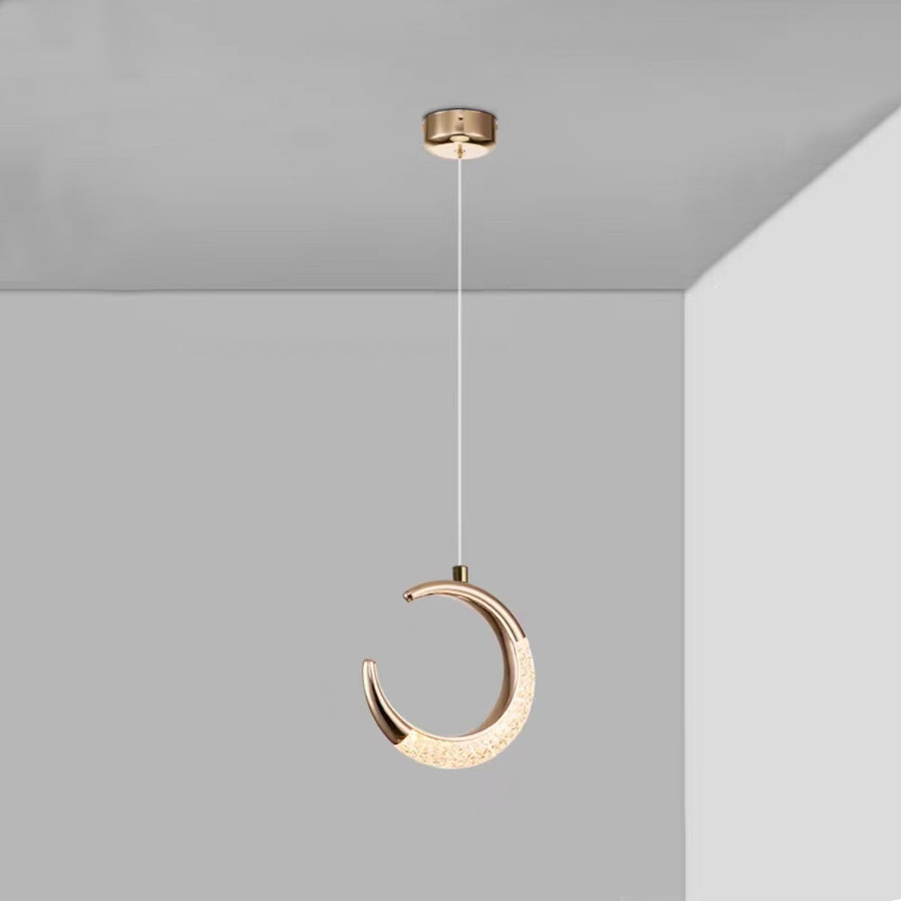 Kristy Creativo Arte LED Lampade a Sospensione Metallo Bianco 4 Stile Soggiorno/Camera da Letto