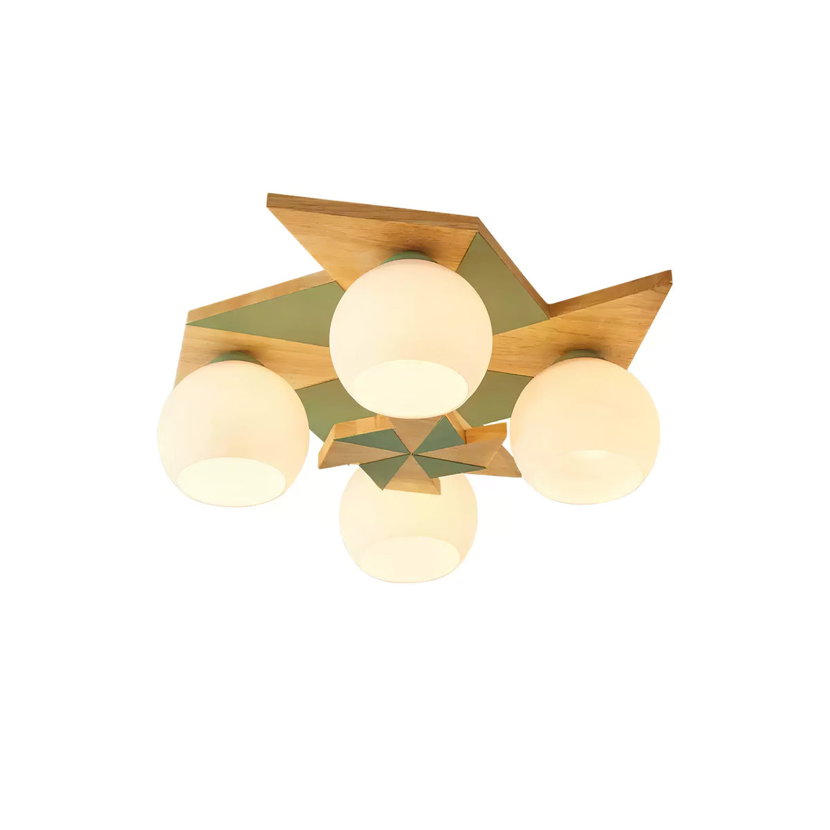 Ewooda lampada da soffitto in legno