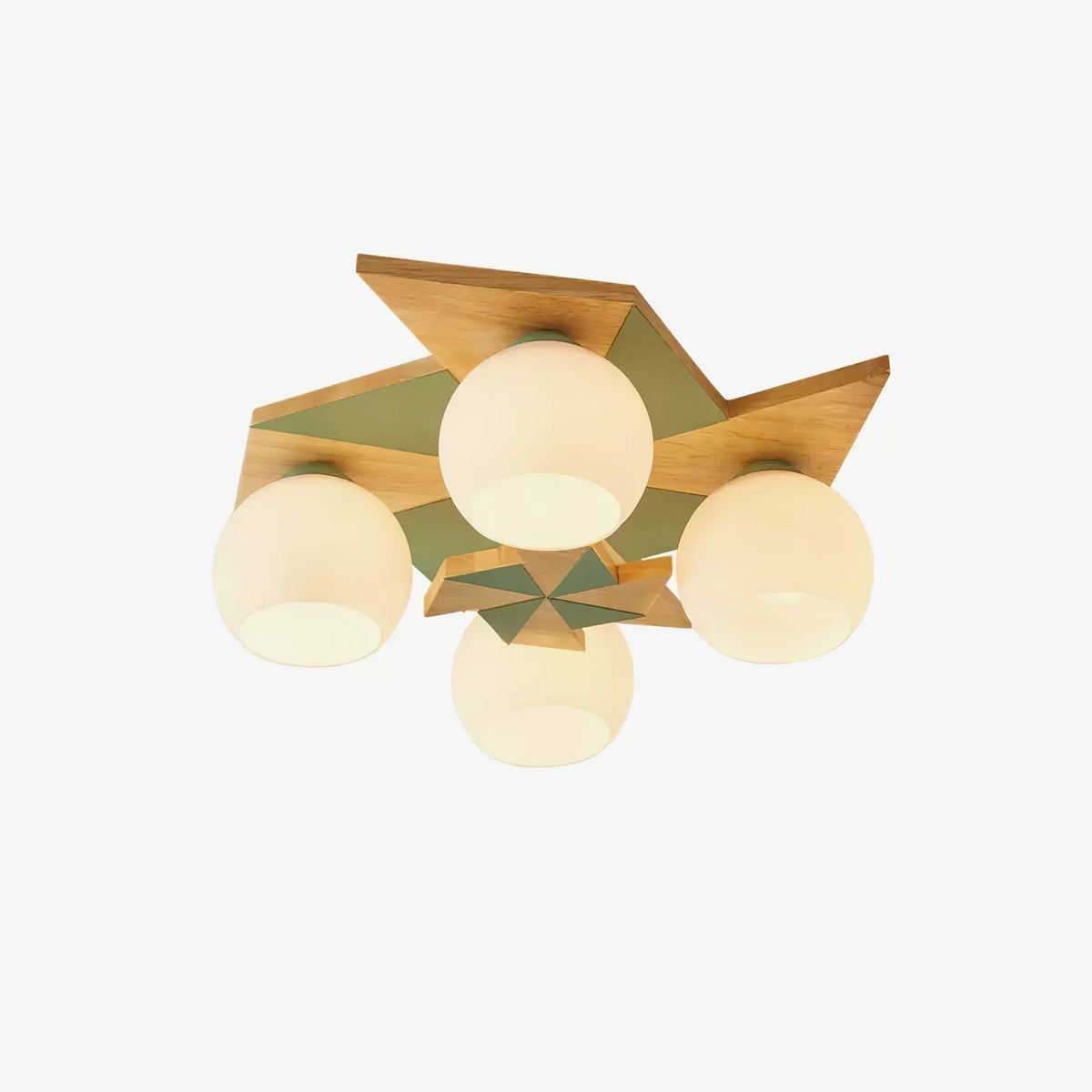 Ewooda lampada da soffitto in legno