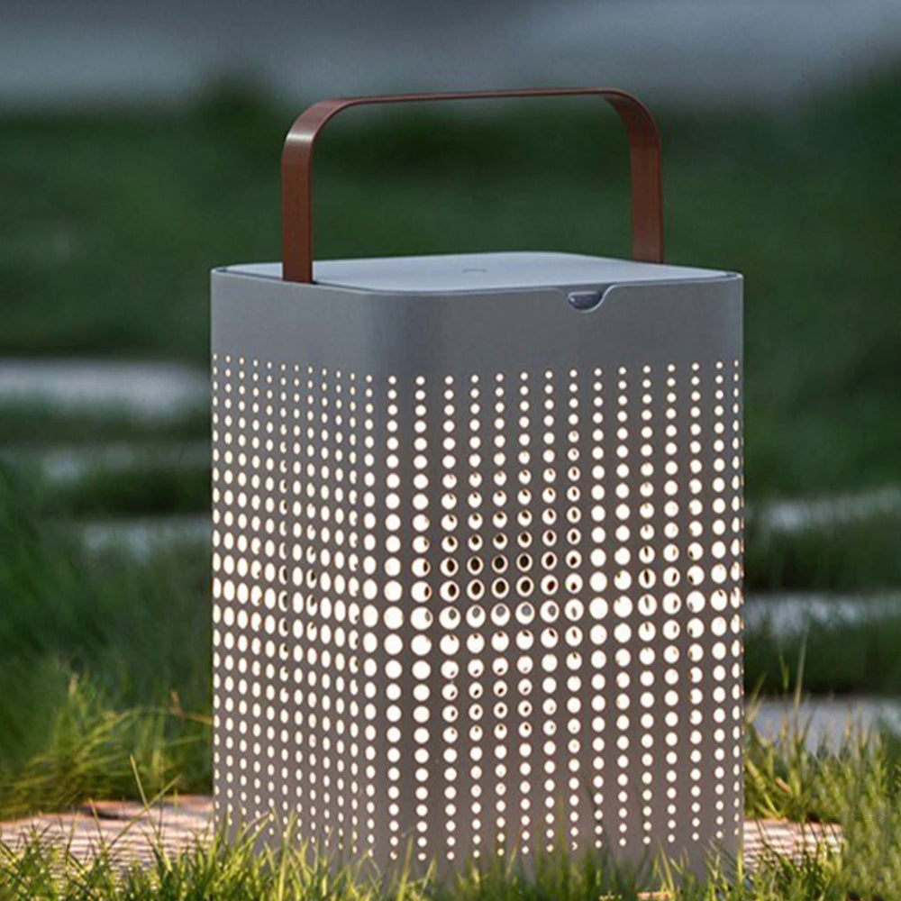 Ray Moderno Cuboide Solare/Ricaricabile Applique da Esterno