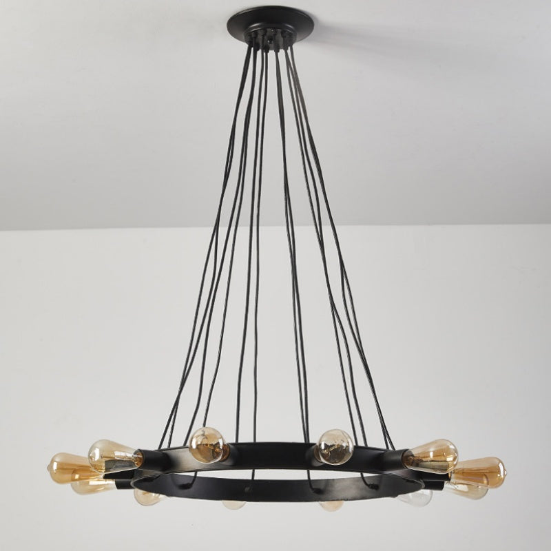 Silva Vintage Matello Lux Lampadario Marrone Soggiorno/Sala da Pranzo