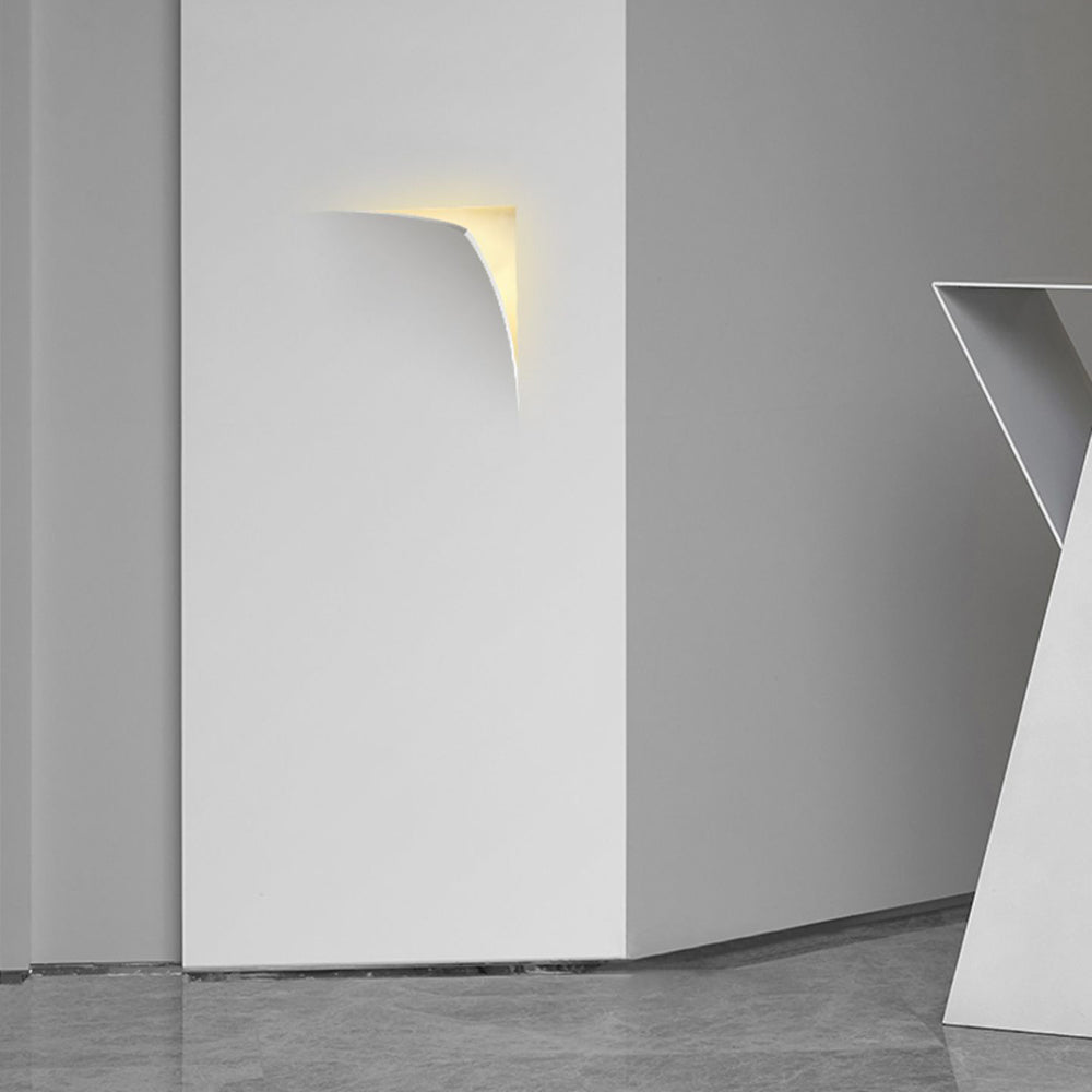 Aria Metallo Gesso Moderno LED Applique da Incasso