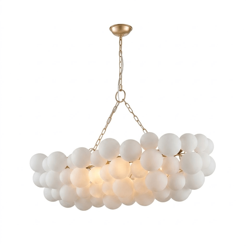 Velly lampadario in vetro a globo
