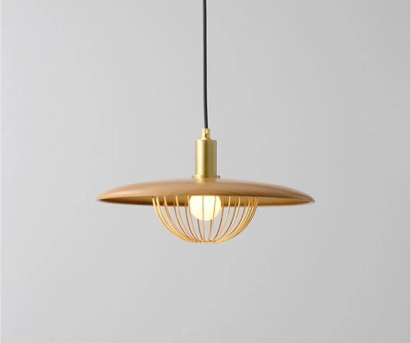 Rinoira lampada a sospensione in legno Retro vintage