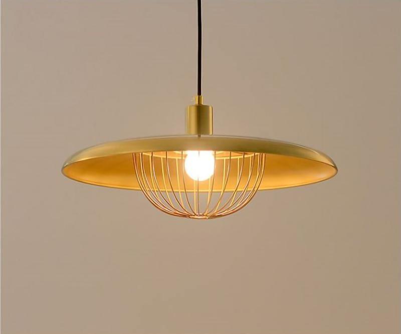 Rinoira lampada a sospensione in legno Retro vintage