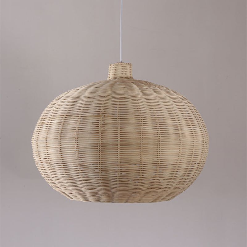 Ritta Giapponese Nordico Lampade a Sospensione Rattan Camera da Letto