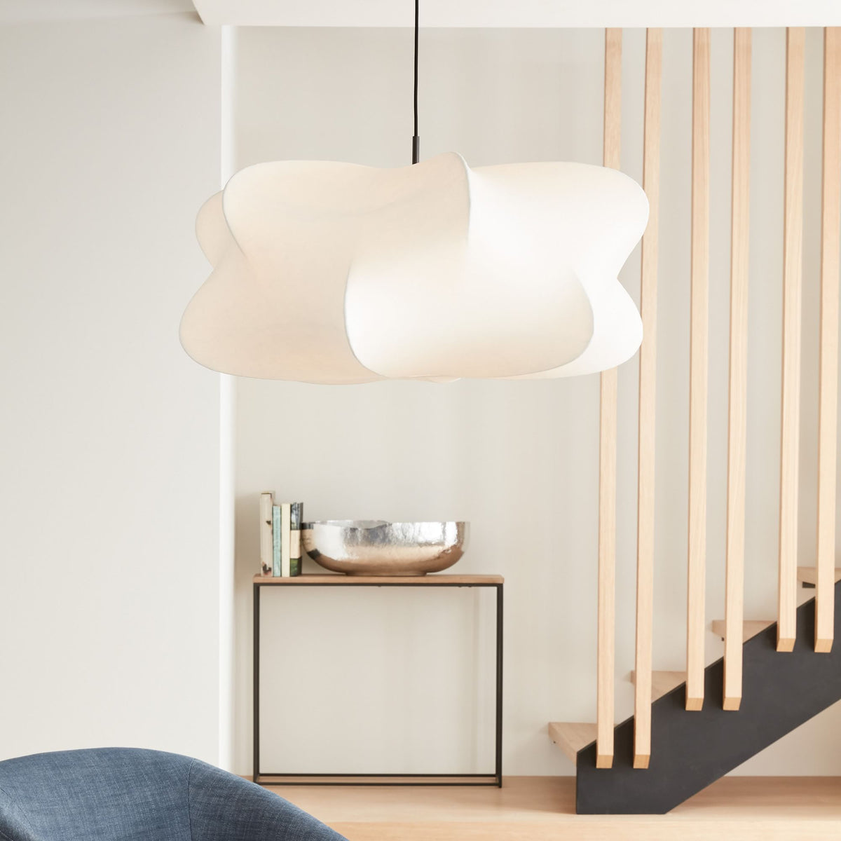 Bibi lampada a sospensione decorativa in seta nuvolosa