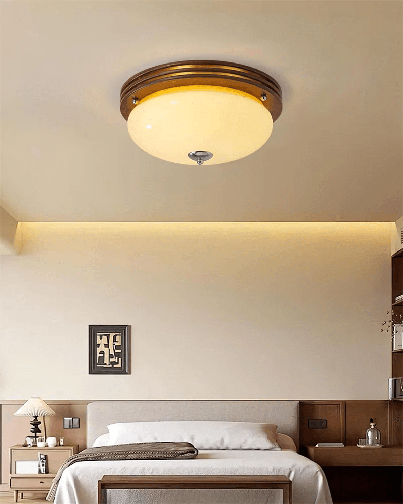Lysilarae lampada da soffitto classica sferica in vetro