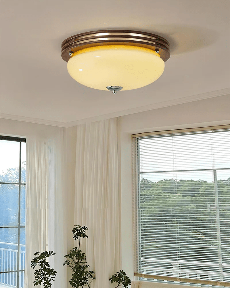 Lysilarae lampada da soffitto classica sferica in vetro