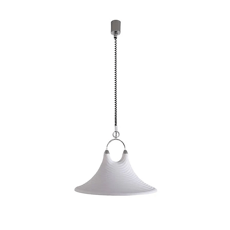 Aurmiros lampada a sospensione moderna minimalista con Paralume in vetro a Spirale