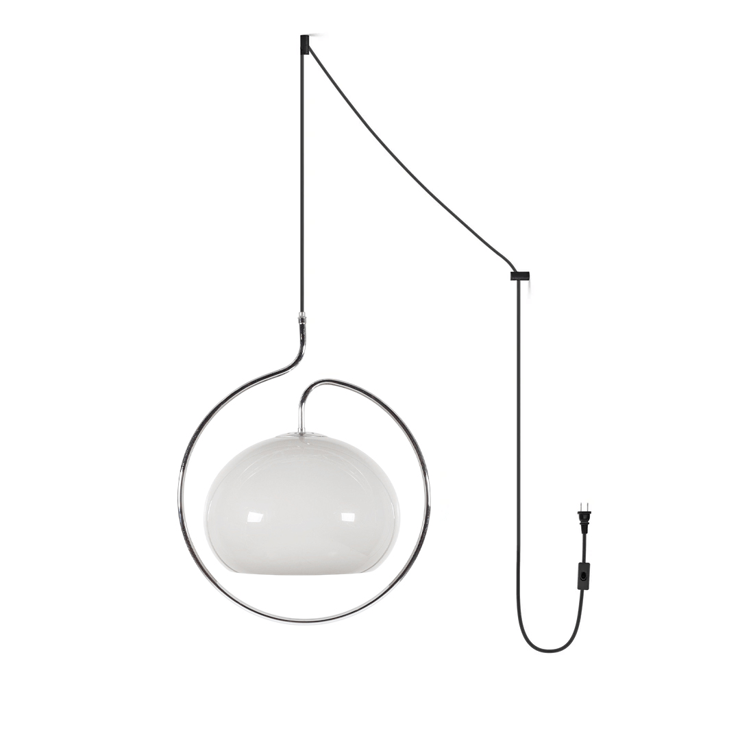 Medieval Premium Nordic Art Swag lampada a sospensione in vetro