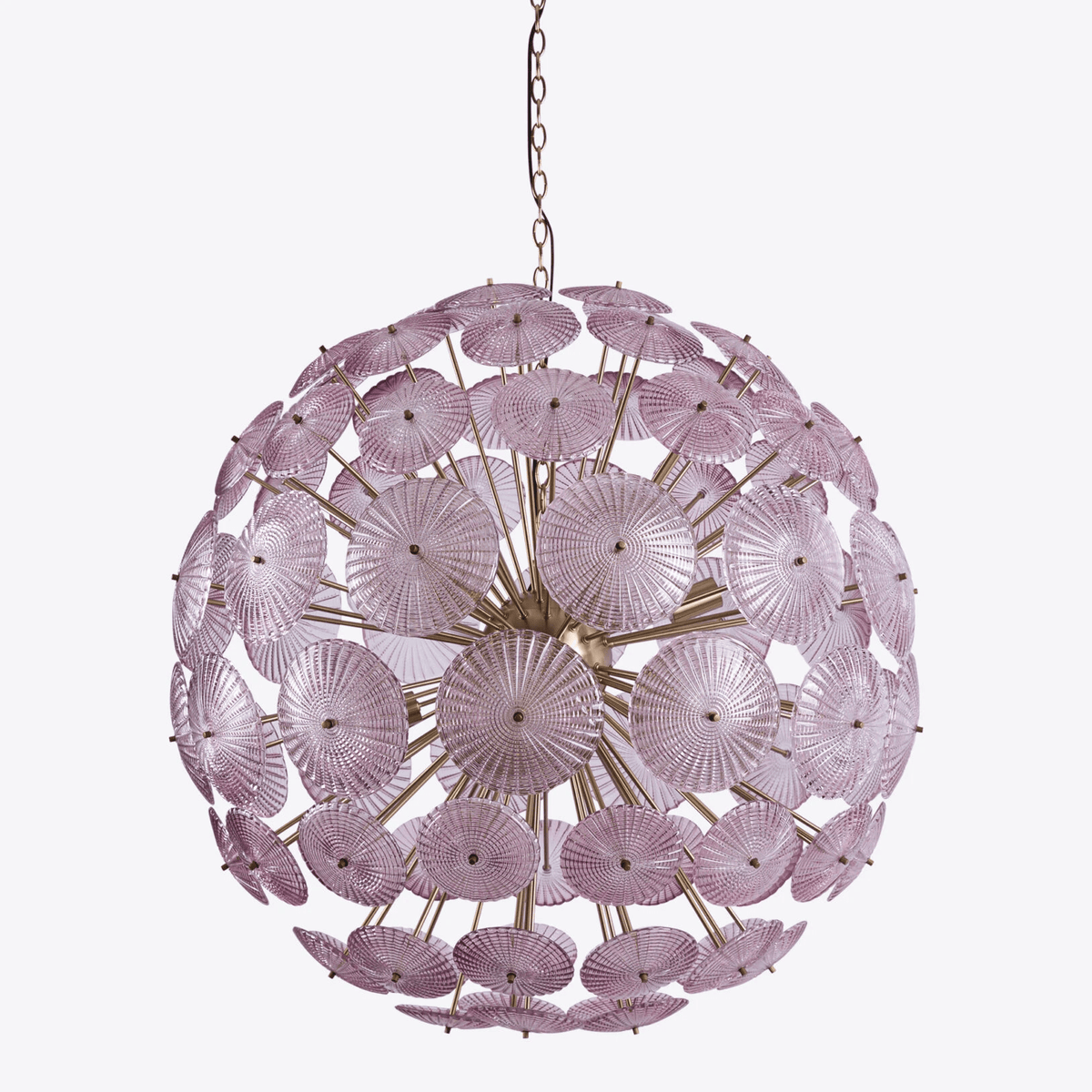 Celararia lampadario Sputnik Dandelion Burst vetro