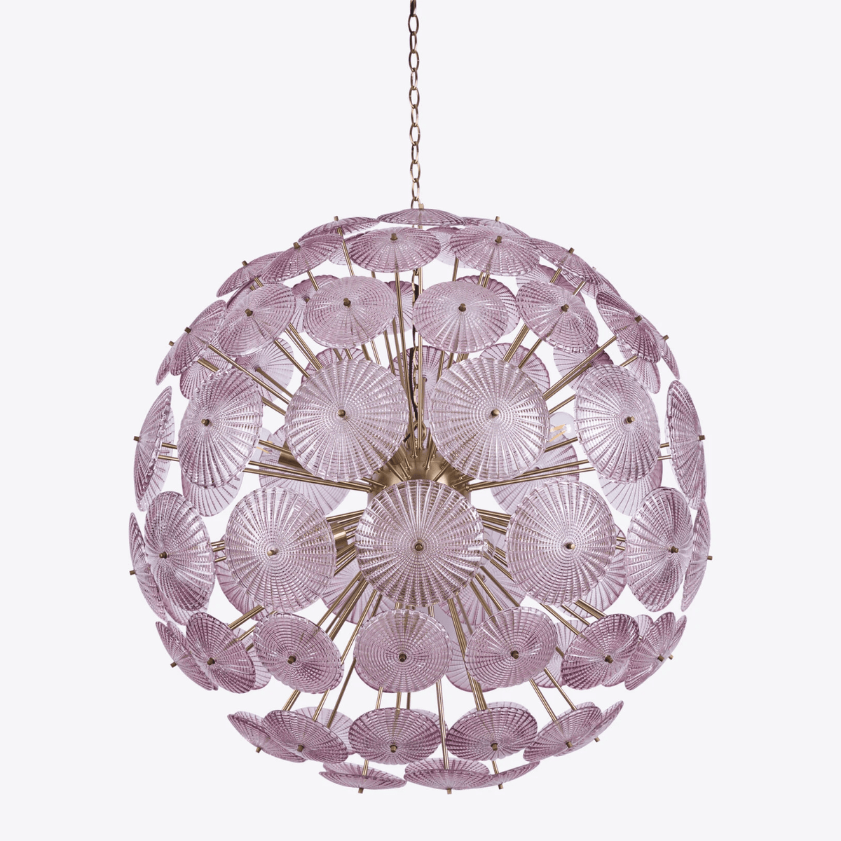 Celararia lampadario Sputnik Dandelion Burst vetro