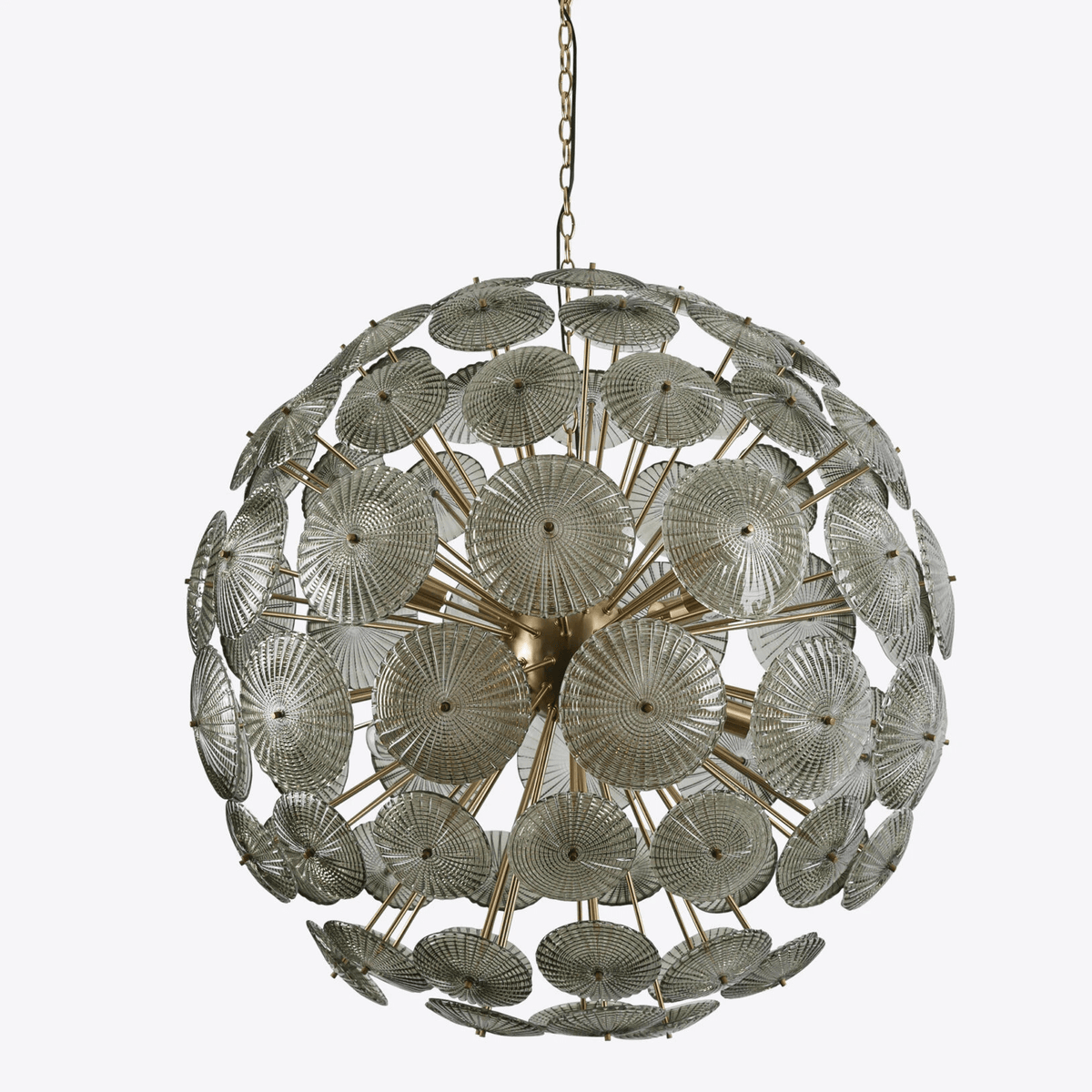 Celararia lampadario Sputnik Dandelion Burst vetro