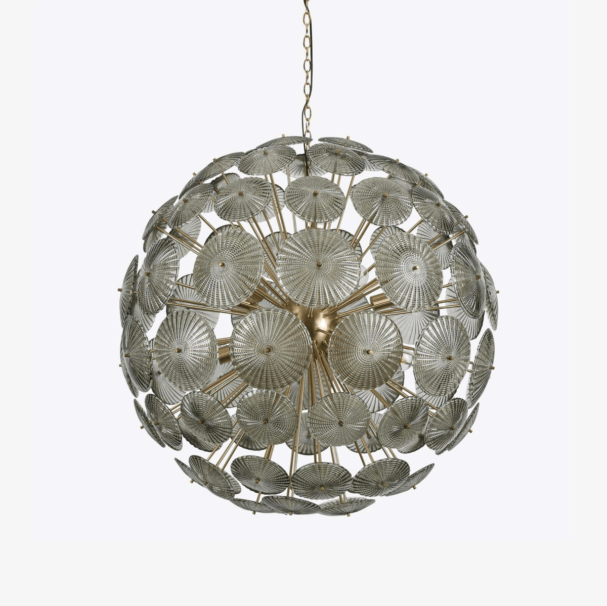 Celararia lampadario Sputnik Dandelion Burst vetro