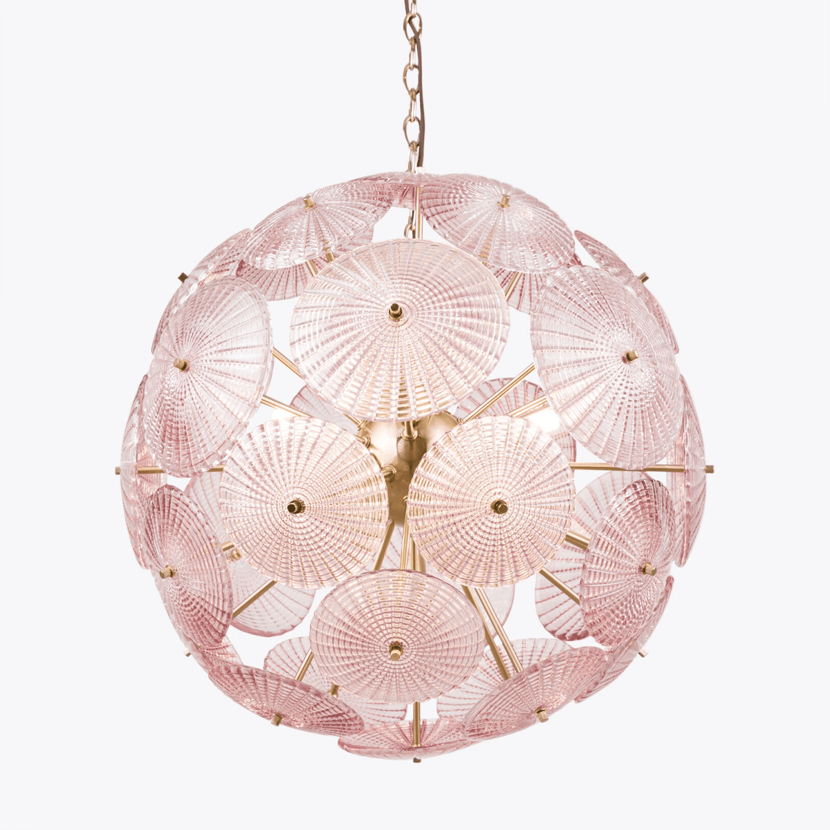 Celararia lampadario Sputnik Dandelion Burst vetro