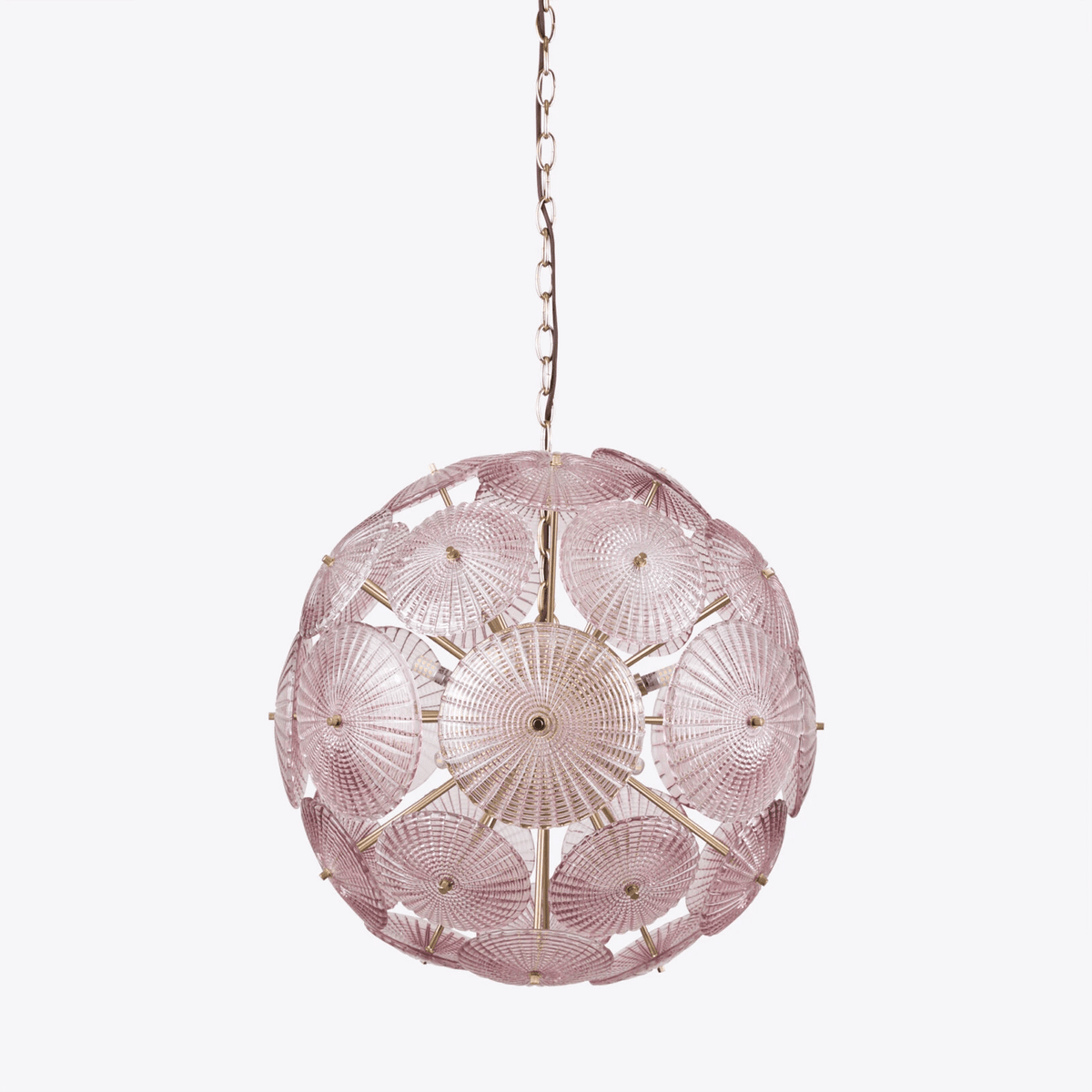 Celararia lampadario Sputnik Dandelion Burst vetro