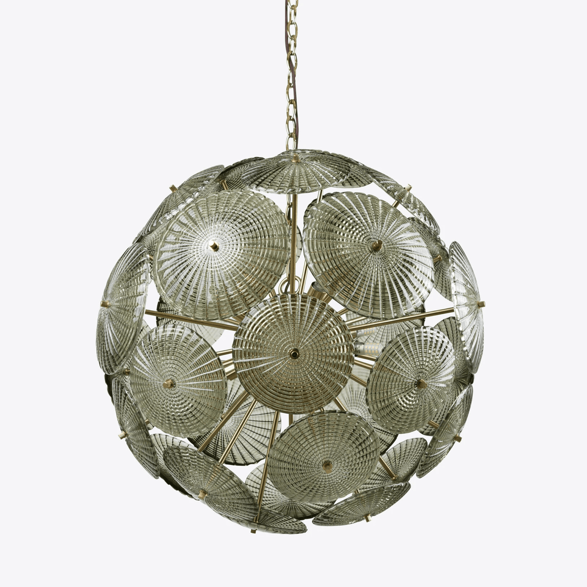 Celararia lampadario Sputnik Dandelion Burst vetro