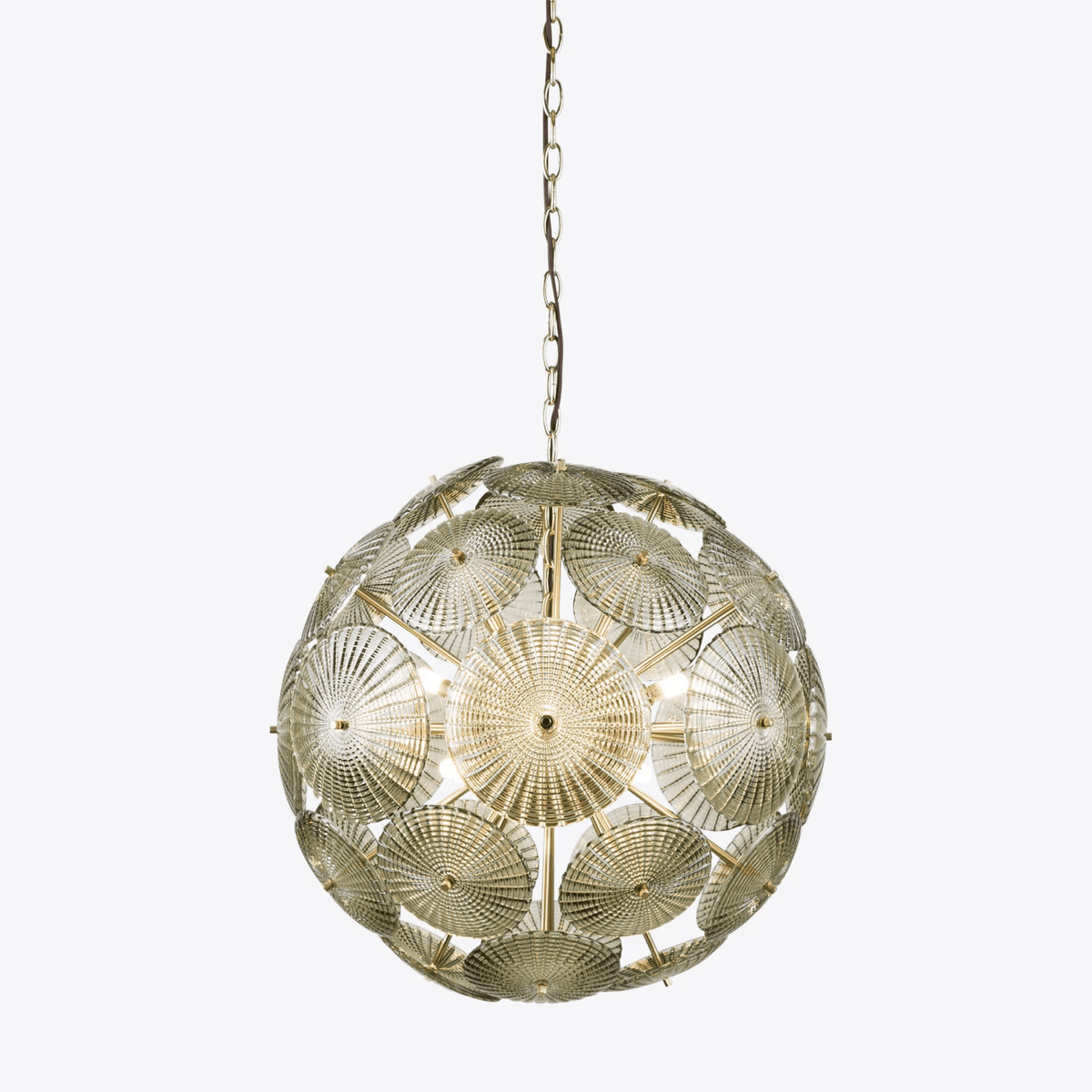 Celararia lampadario Sputnik Dandelion Burst vetro
