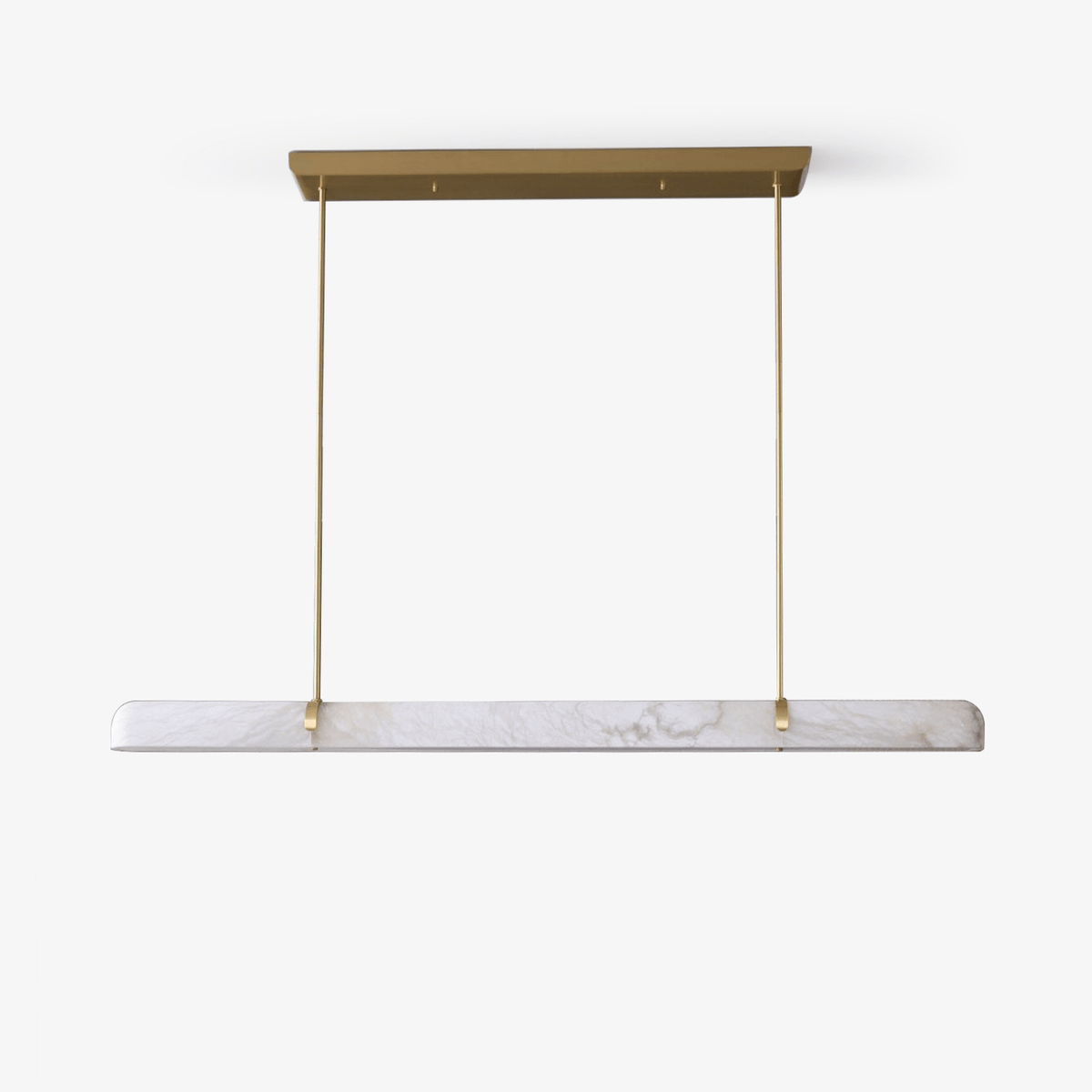 Ilraea lampada a sospensione lineare in alabastro