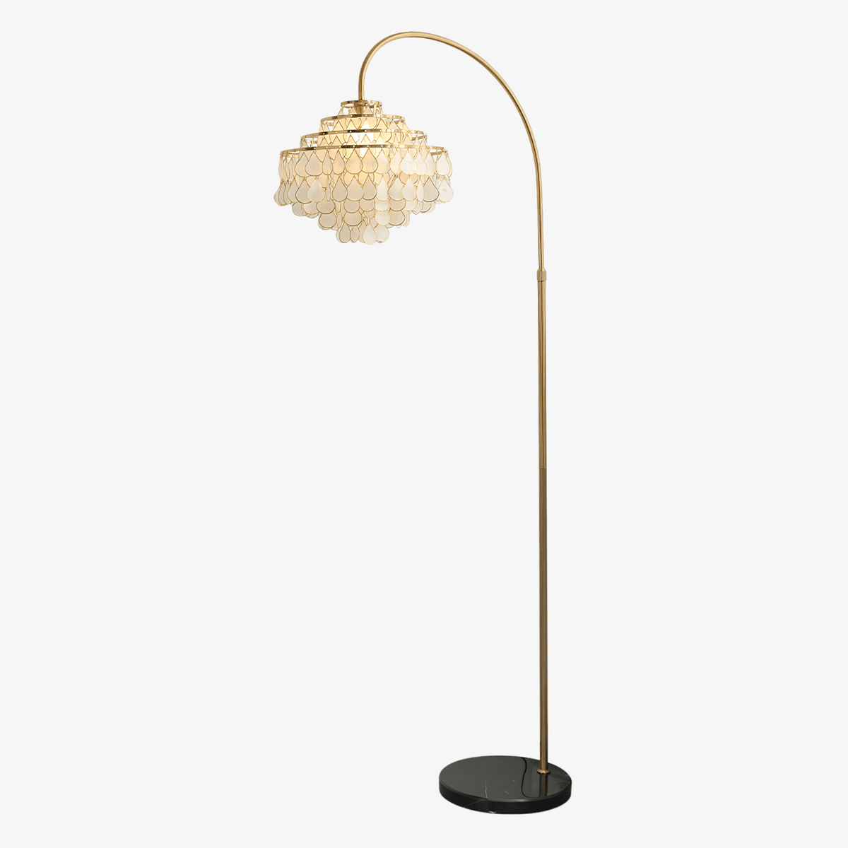 Emily lampada da terra Luxury Shell