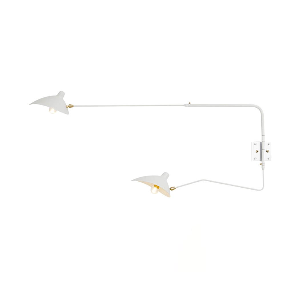 Lustra Applique Parete Un Braccio Linee Delicate Elegante - Relic Pieces