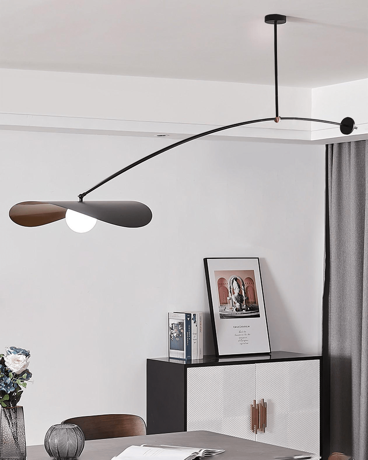 Arcflow lampada a sospensione Dinamica con Curva