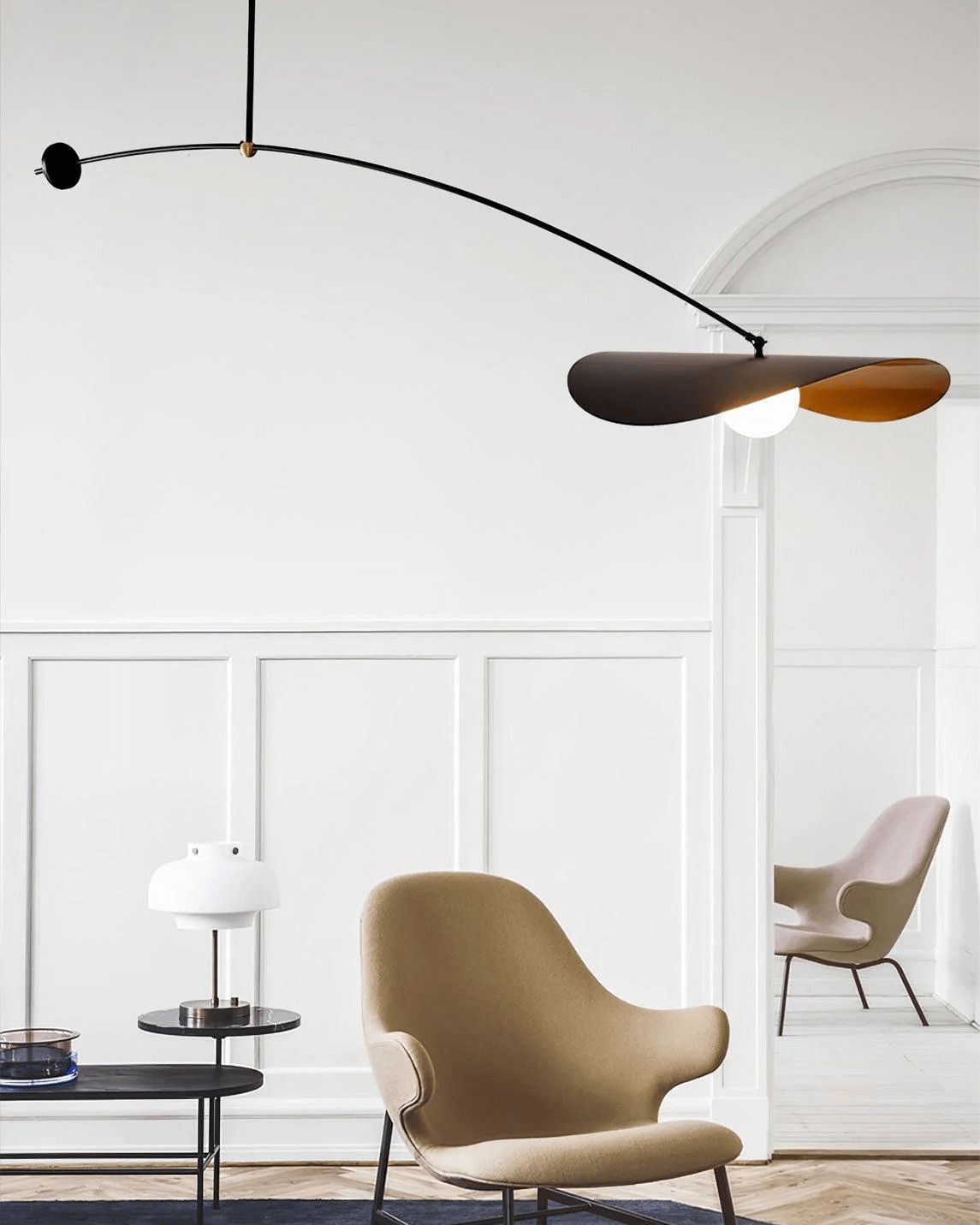 Arcflow lampada a sospensione Dinamica con Curva
