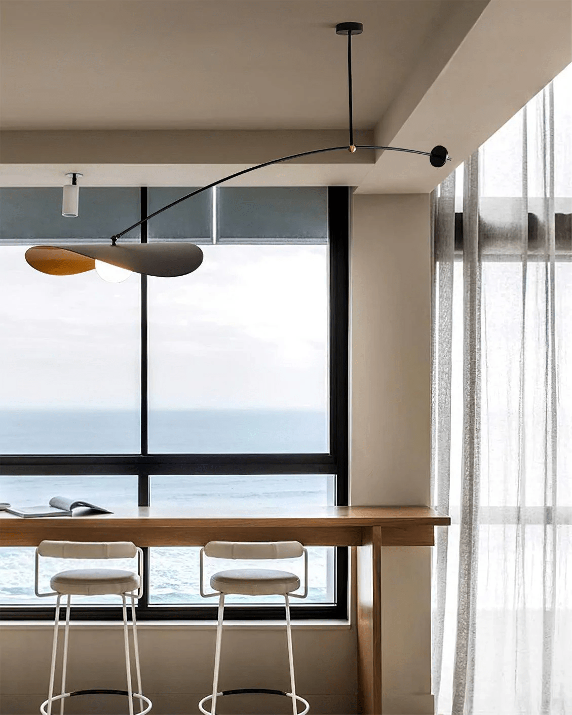 Arcflow lampada a sospensione Dinamica con Curva