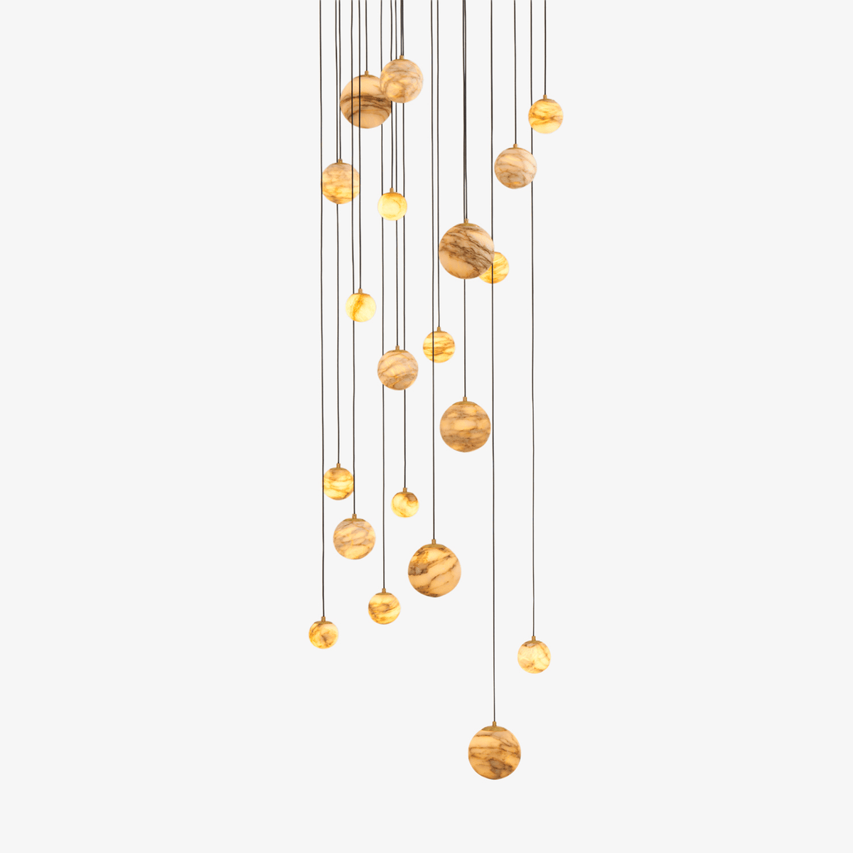LUX alabastro grappolo lampadario Scala