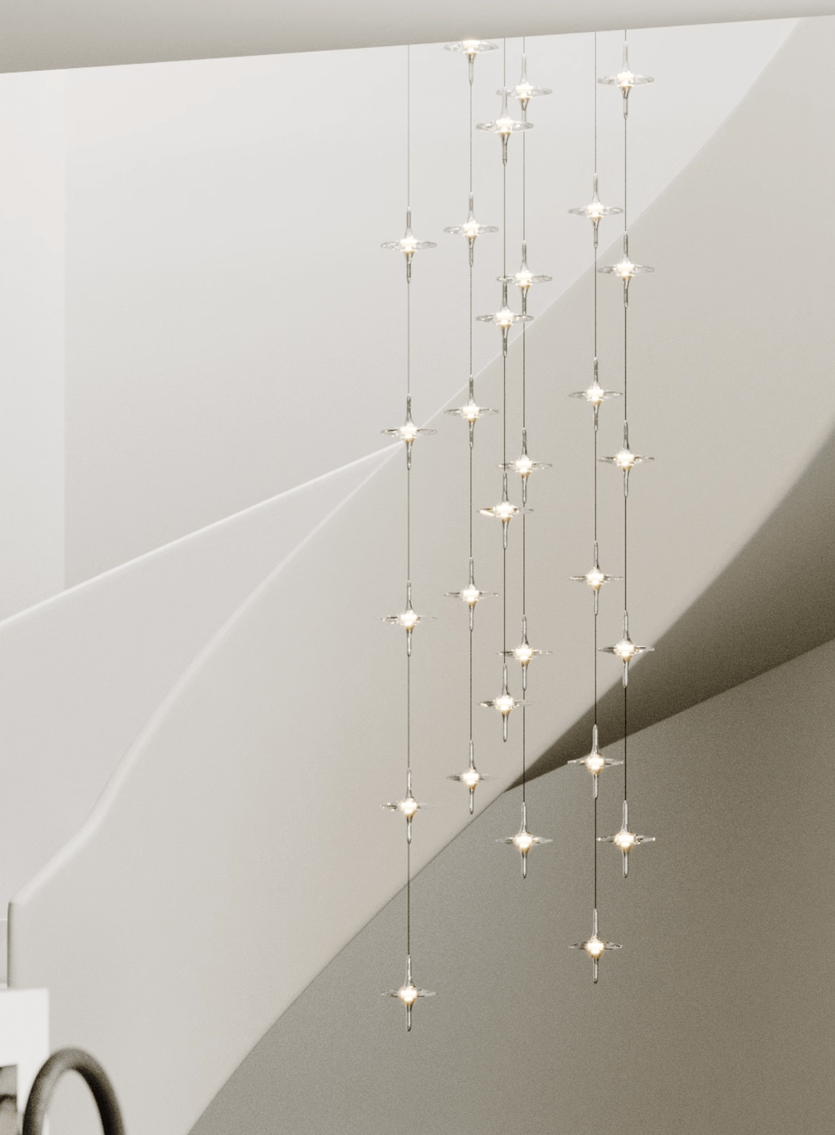 Varcienne Starfall lampadario