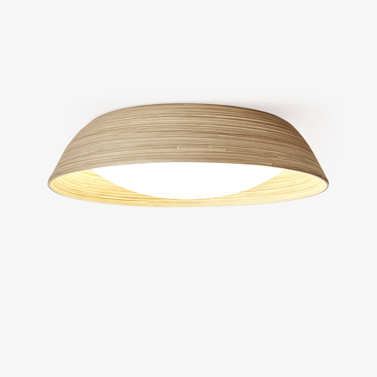 Brumeaux lampada da soffitto in bambù texturizzato