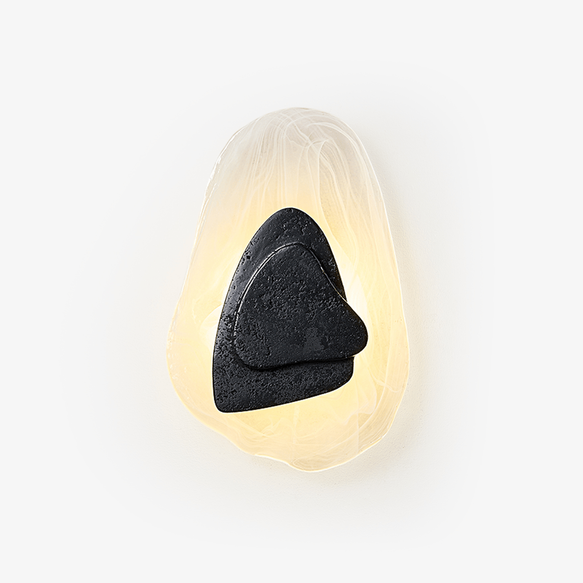 Nils Opulora Lava Veil lampada da parete
