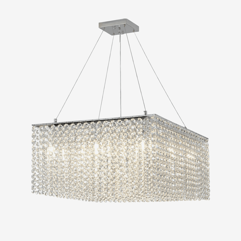 Vantess lampadario Quadro in Cristallo