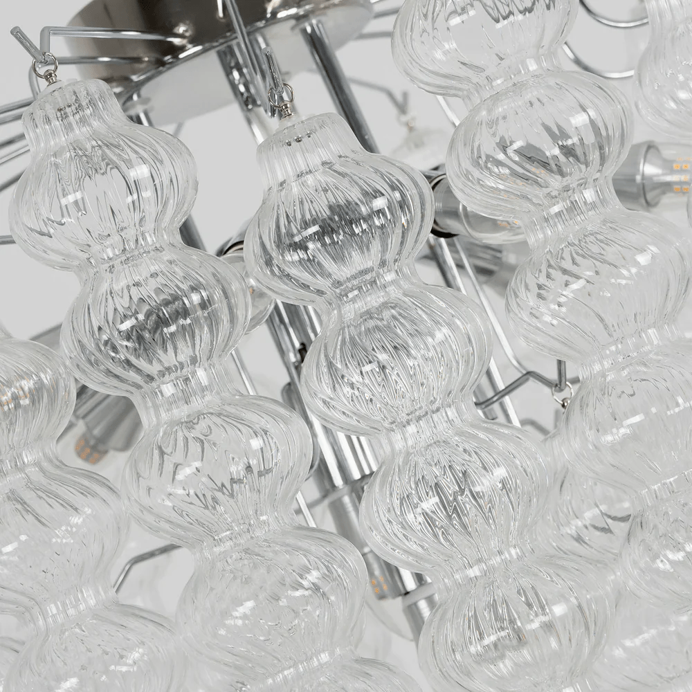 Clerion lampadario Ripple Column