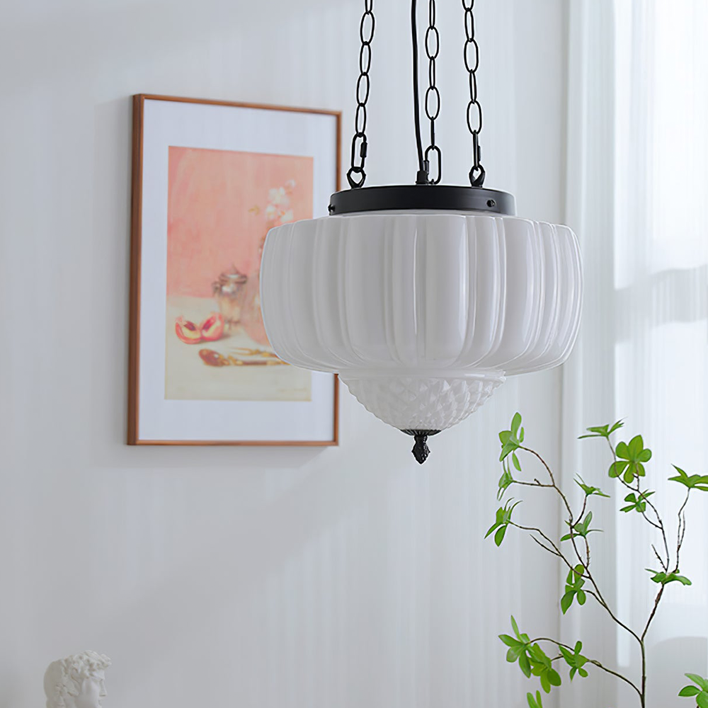 Valentina Moderno Minimalista Metallo Vetro Lampade a Sospensione Sala da Pranzo