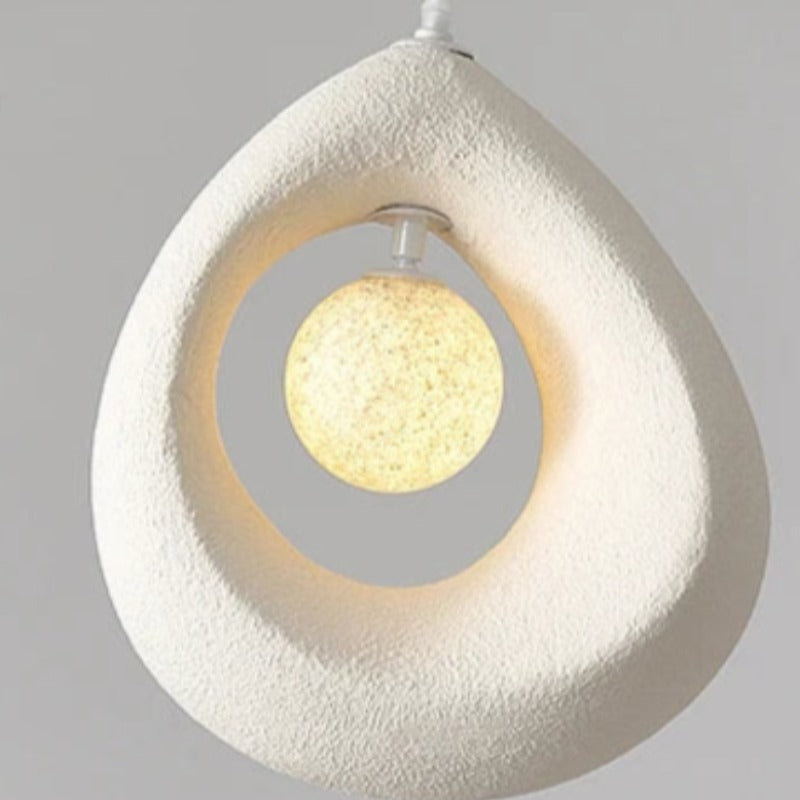 Avi Moderno PVC Sospensione Bianco Grigio Camera da letto Soggiorno