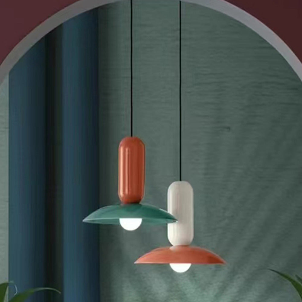 Valentina Colorato Creative LED Lampade a Sospensione Rosso Verde - Relic Pieces