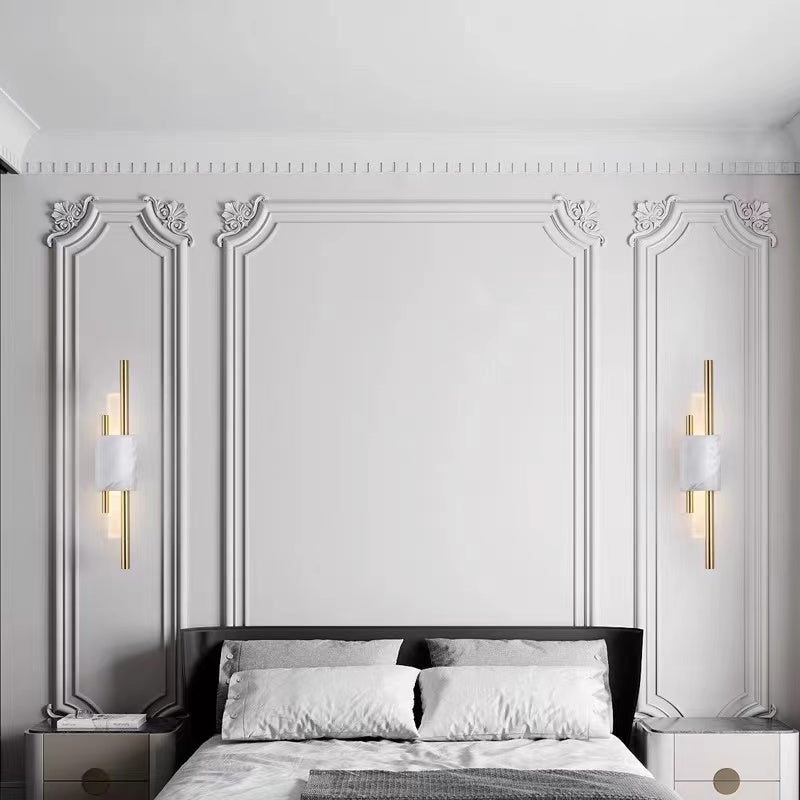 Arisha Moderna LED Applique LED Metallo/Marmo - Relic Pieces