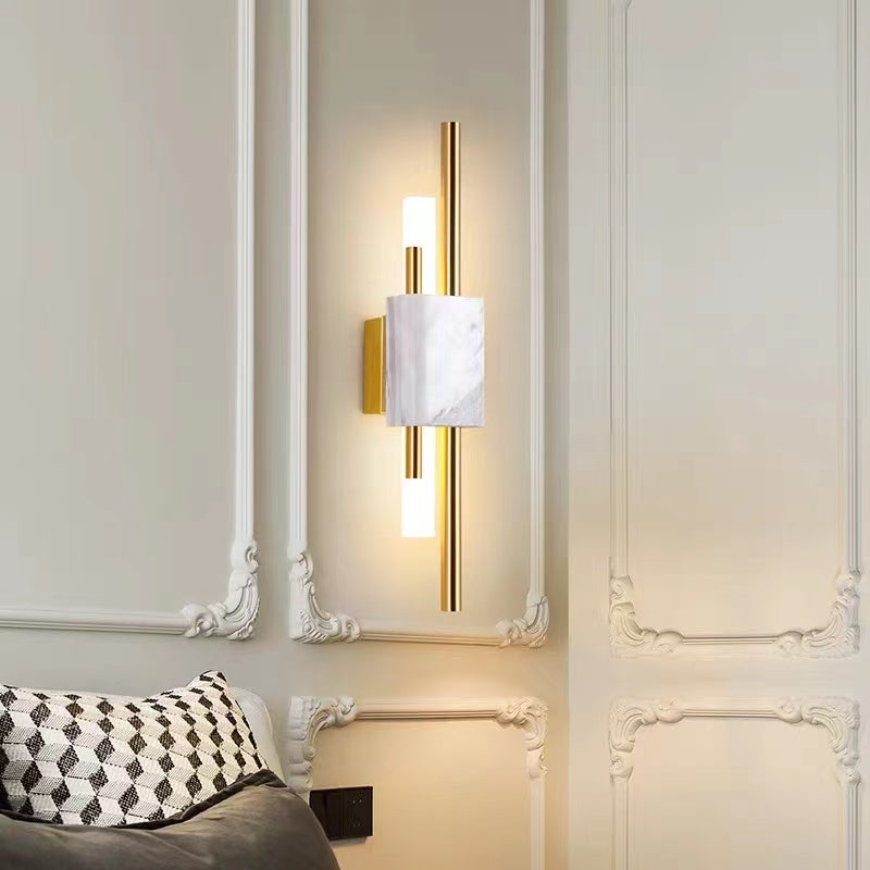 Arisha Moderna LED Applique LED Metallo/Marmo - Relic Pieces