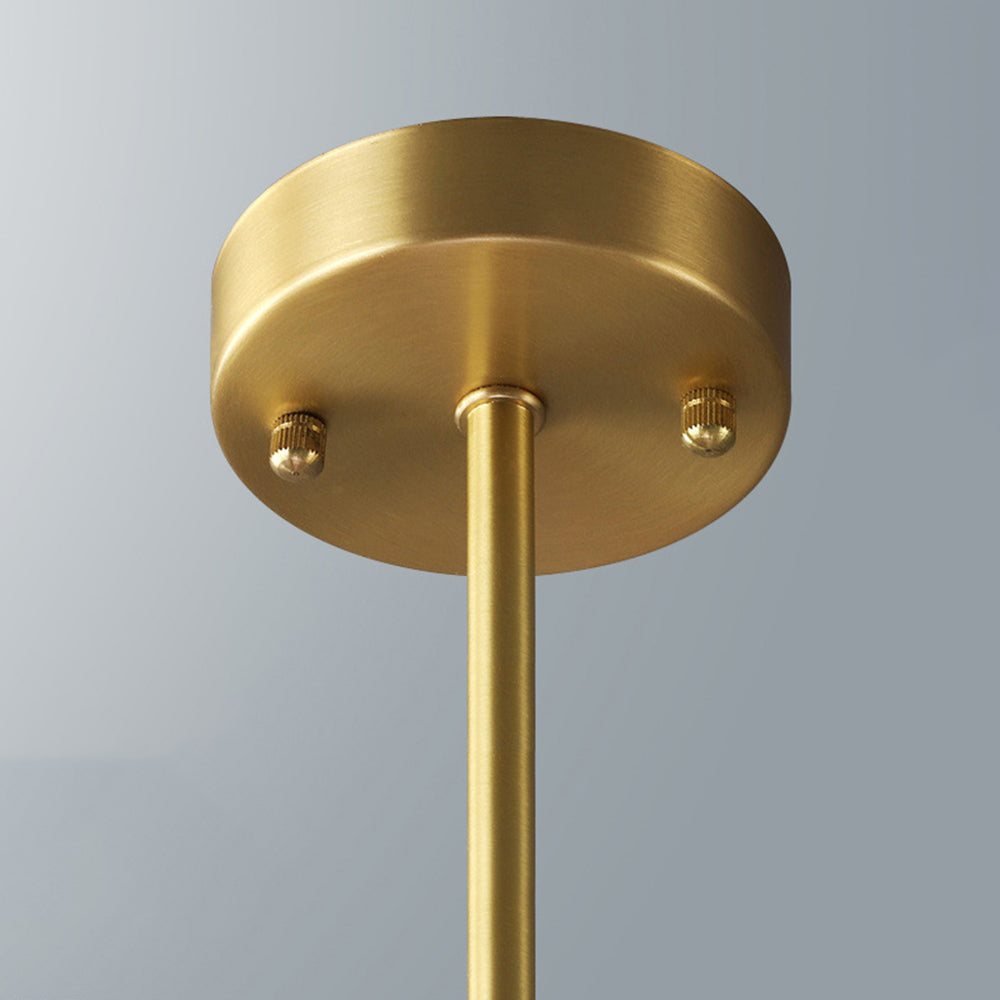Valentina Vetro Moderno Lampade a Sospensione Rame/Nero Soggiorno - Relic Pieces