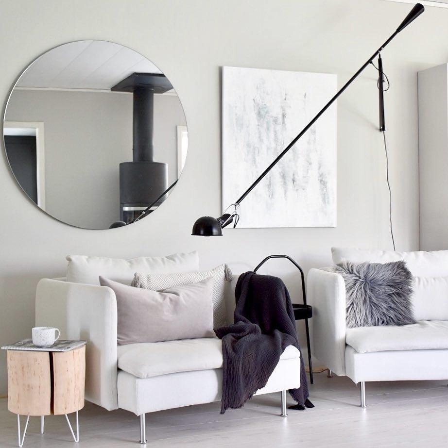 Cid lampada da parete moderna minimalista a braccio lungo