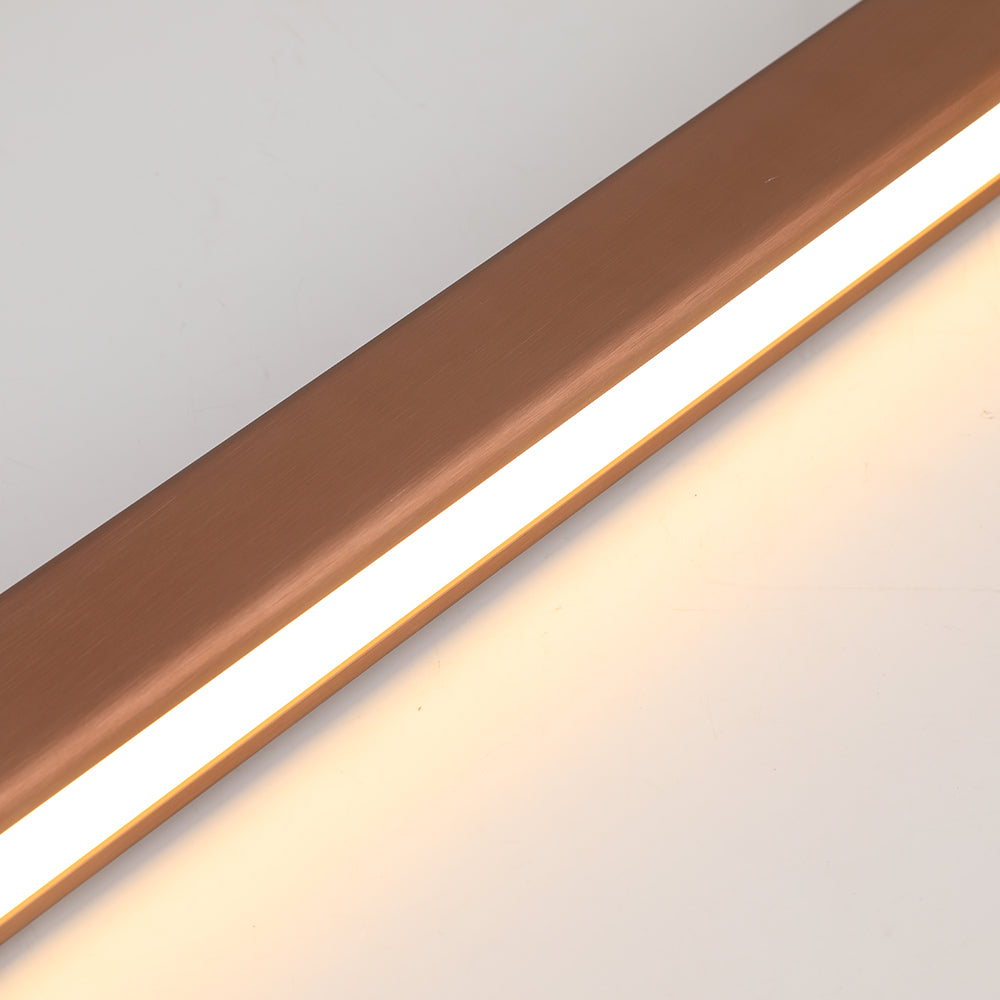 Arisha Moderna LED Lampada a Sospensione Metallo Nero/Marrone Lineare - Relic Pieces