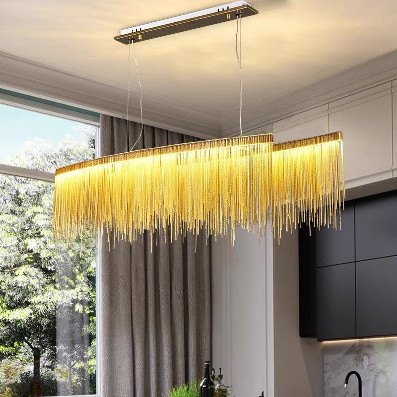 Arisha Lampade a Sospensione Metallo/Acrilico Oro/Cromo Lusso