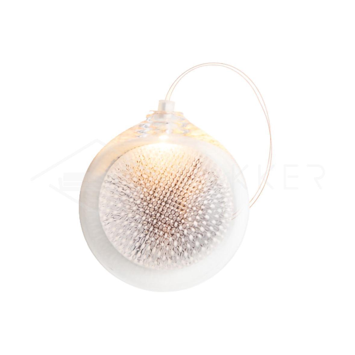 Sostor lampada da parete Premium in vetro Art Nordico e metallo