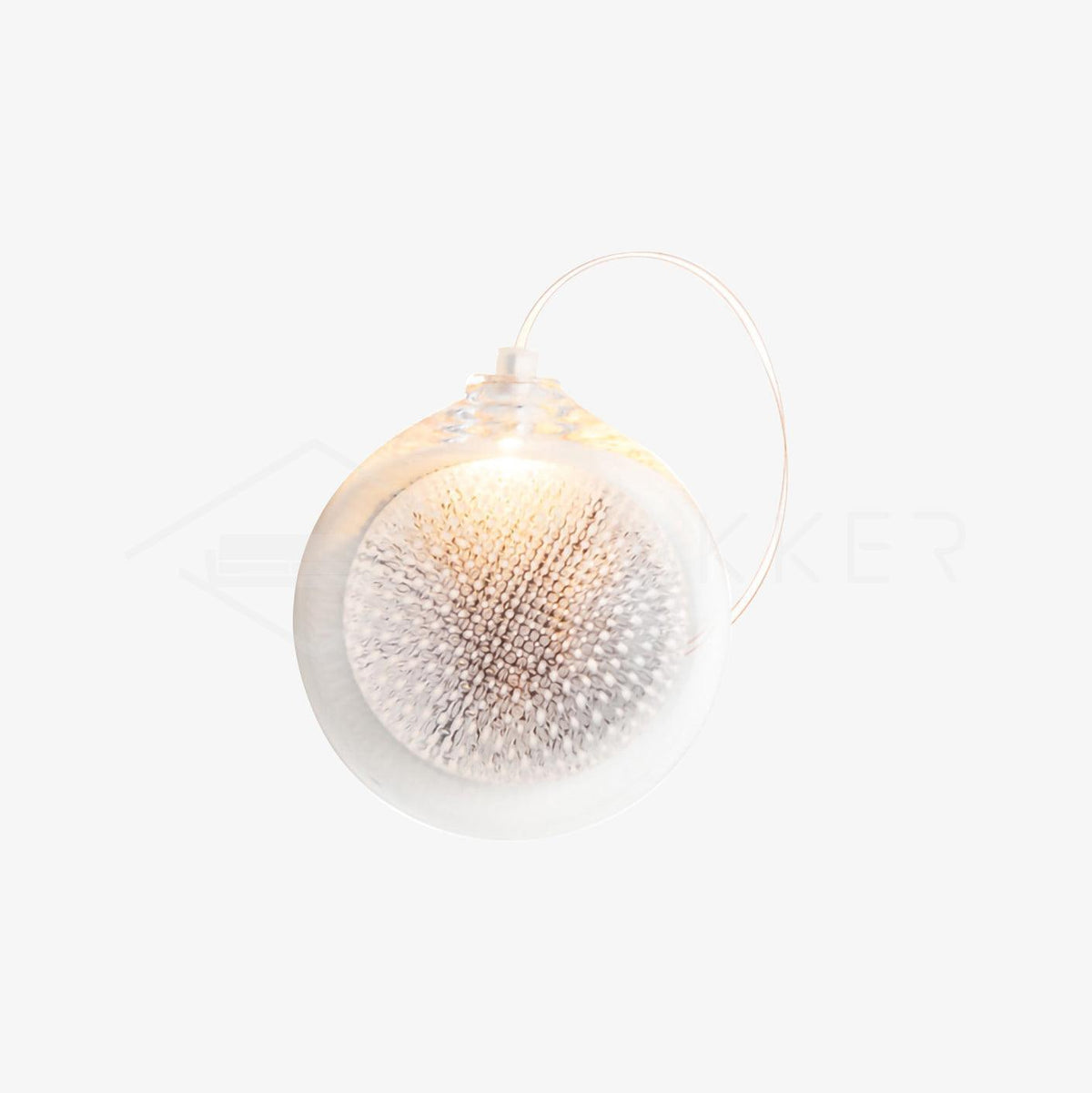 Sostor lampada da parete Premium in vetro Art Nordico e metallo