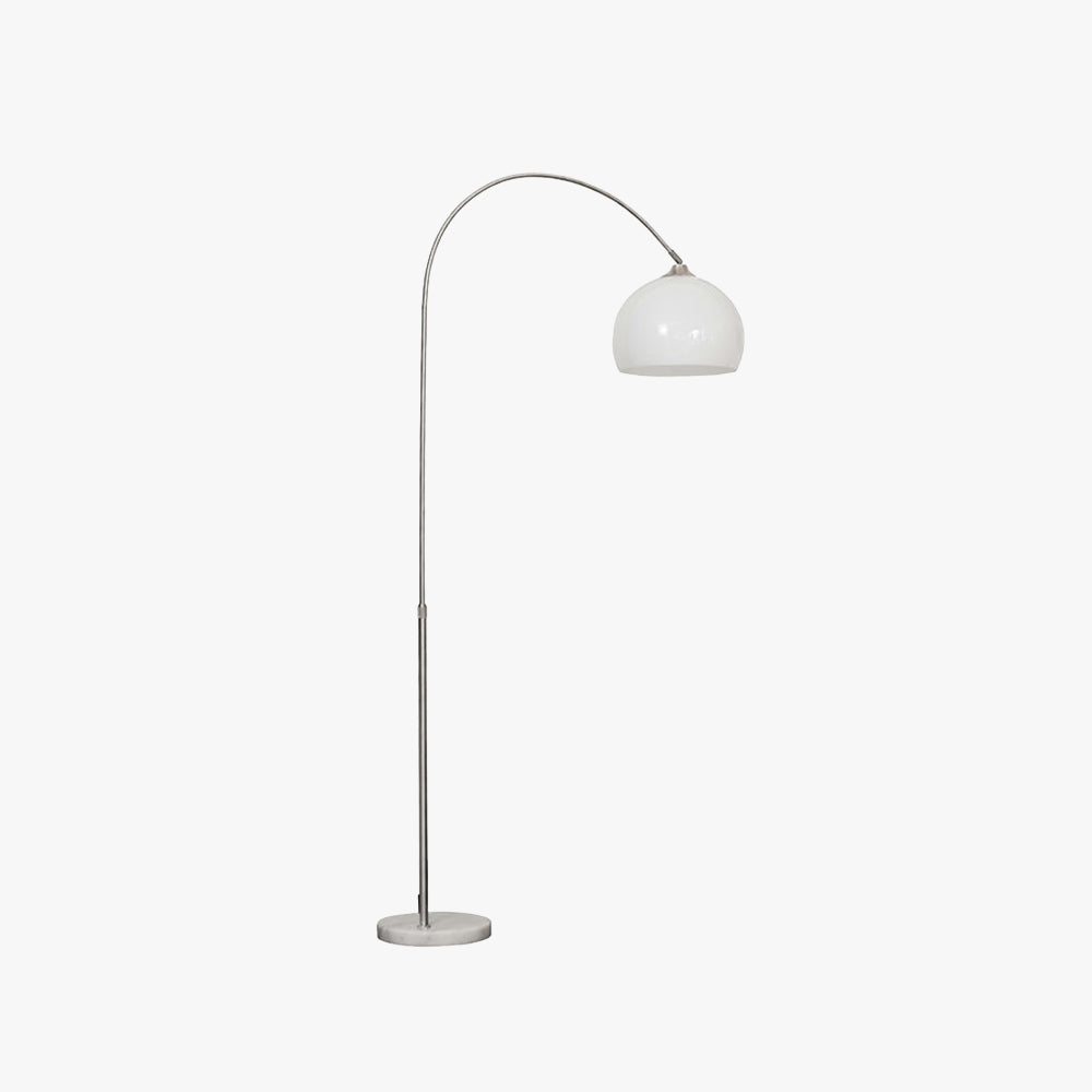Mira Moderne LED Alto/Arco Lampade da Terra Arancio/Bianco