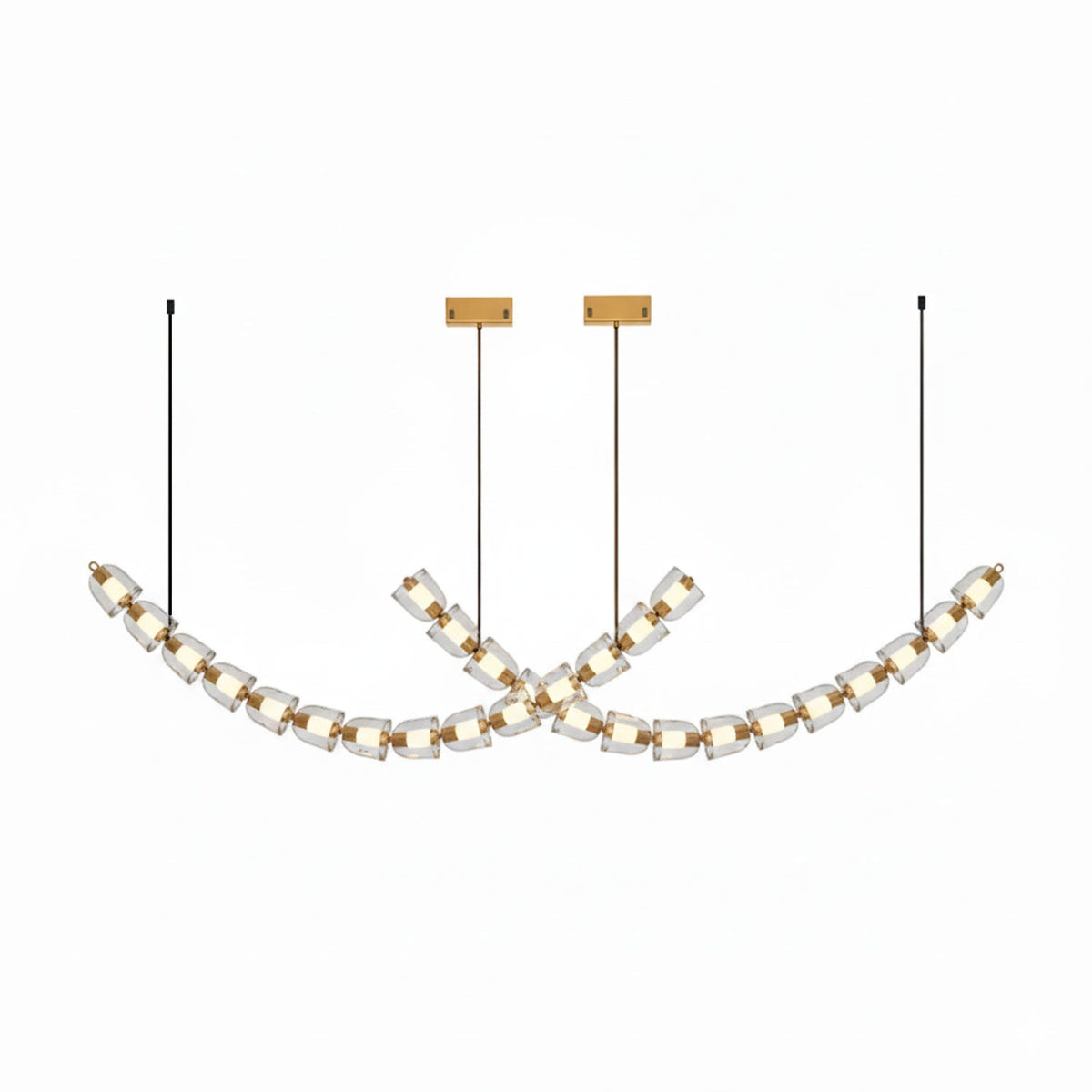 Nexus Oro lampadario in cristallo - 元字段测试